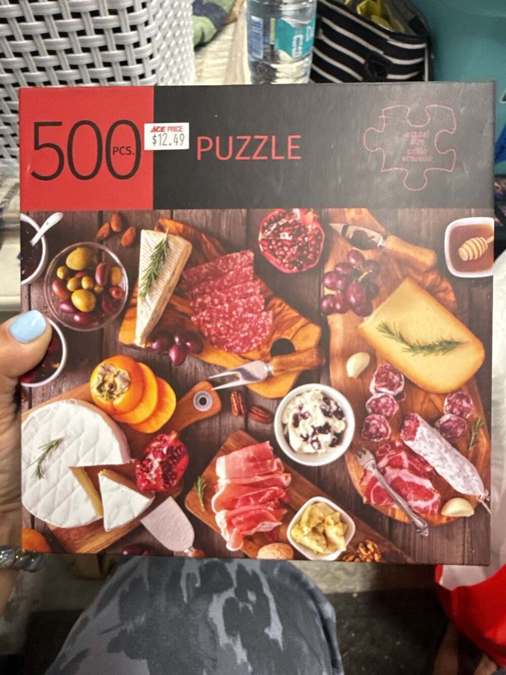 Giftcraft Charcuterie Board 500-Piece Jigsaw Puzzle